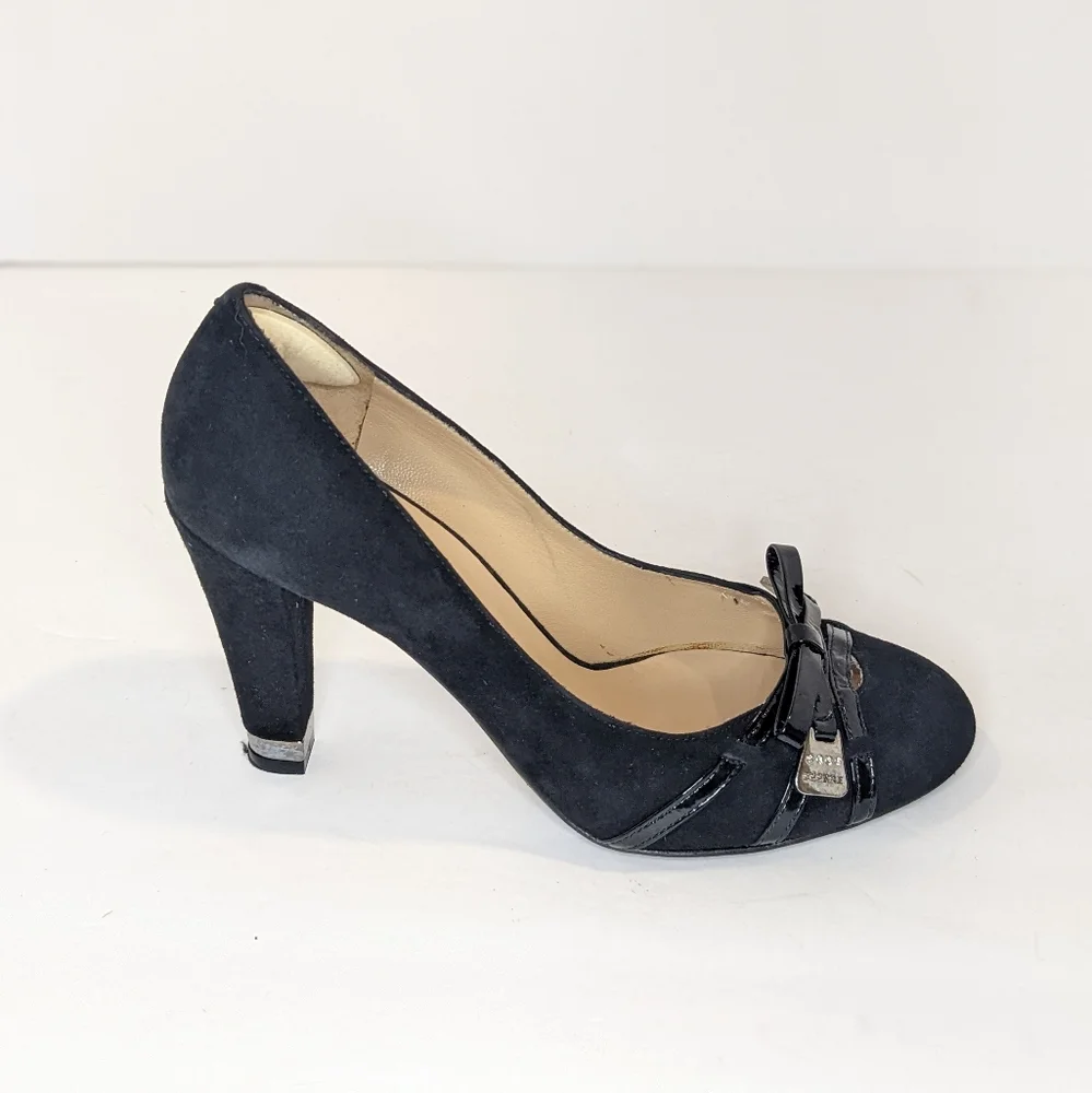 Essere suede and leather heels - Picture 9 of 16
